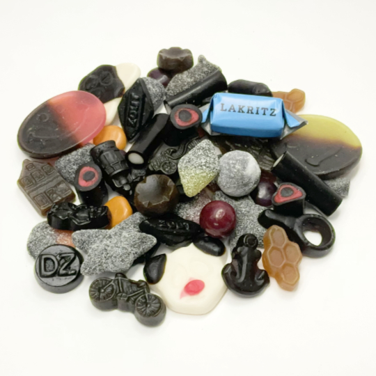 Gelatinfree Liquorice mix